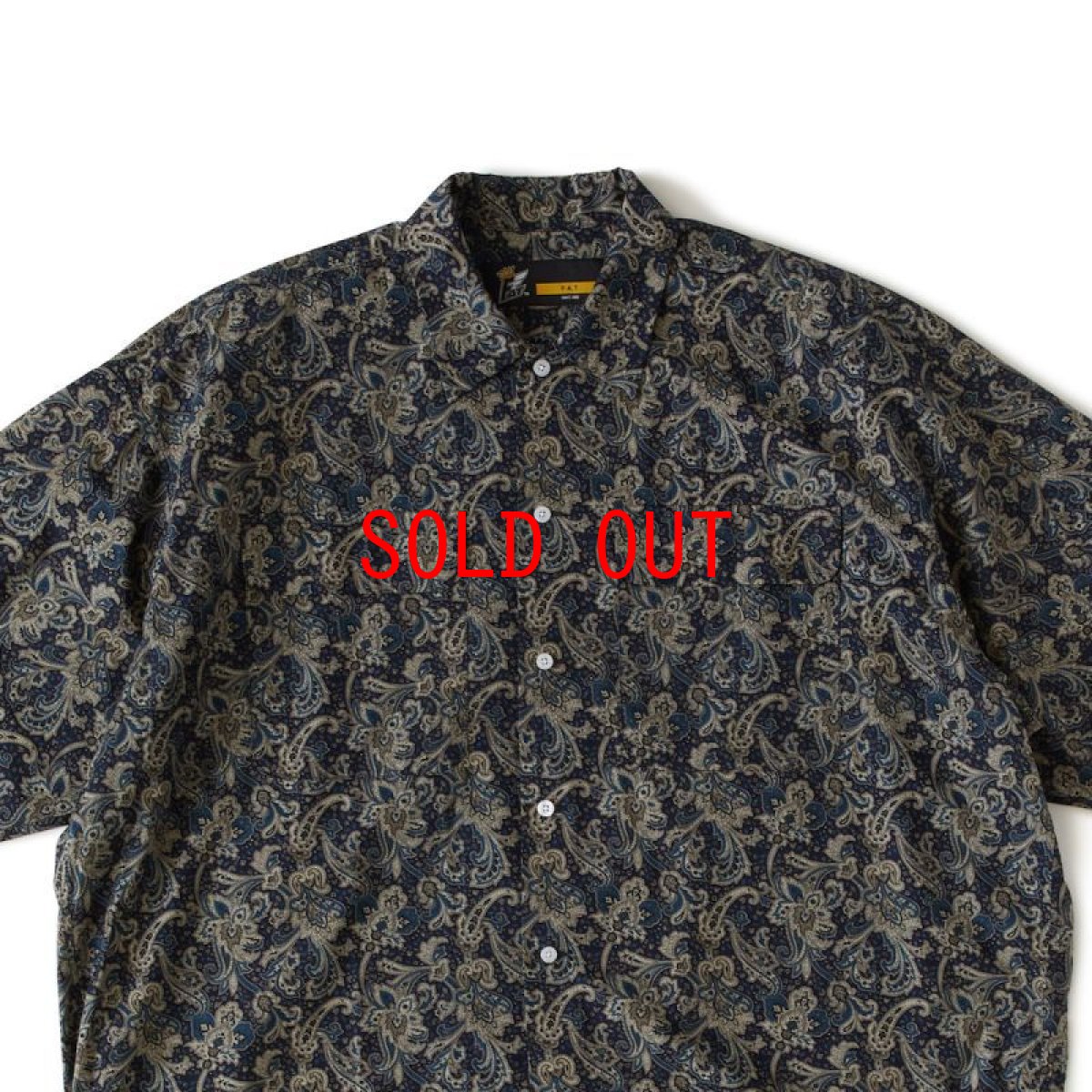 画像6: Vine Paisley S/S Shirt ペイズリー BIGシルエット 半袖 シャツ (6)