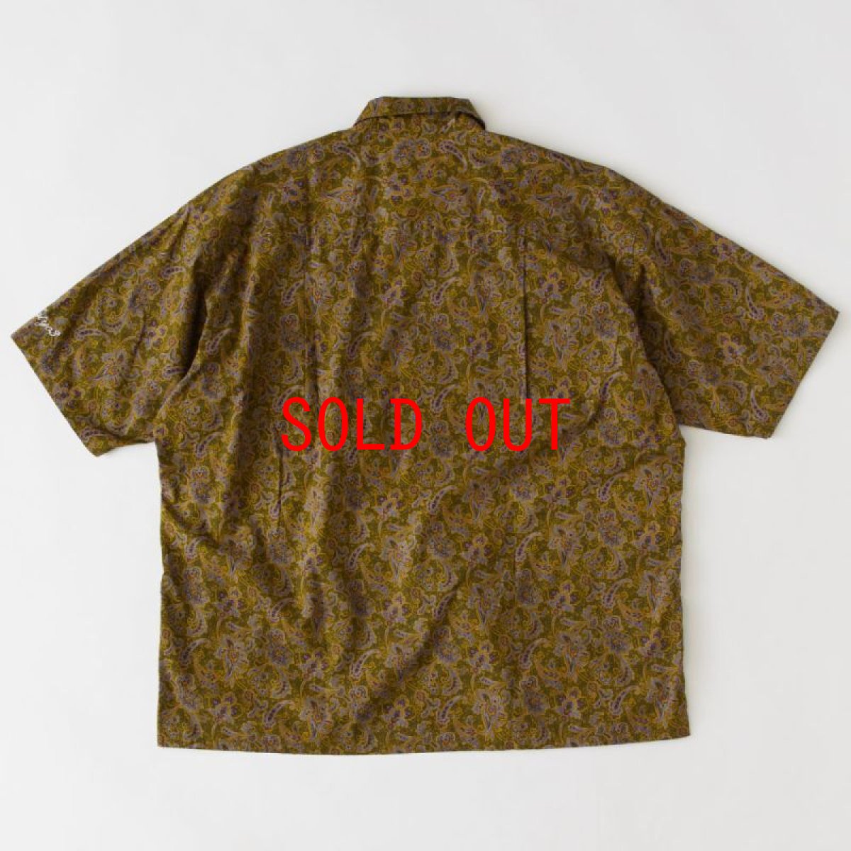 画像3: Vine Paisley S/S Shirt ペイズリー BIGシルエット 半袖 シャツ (3)