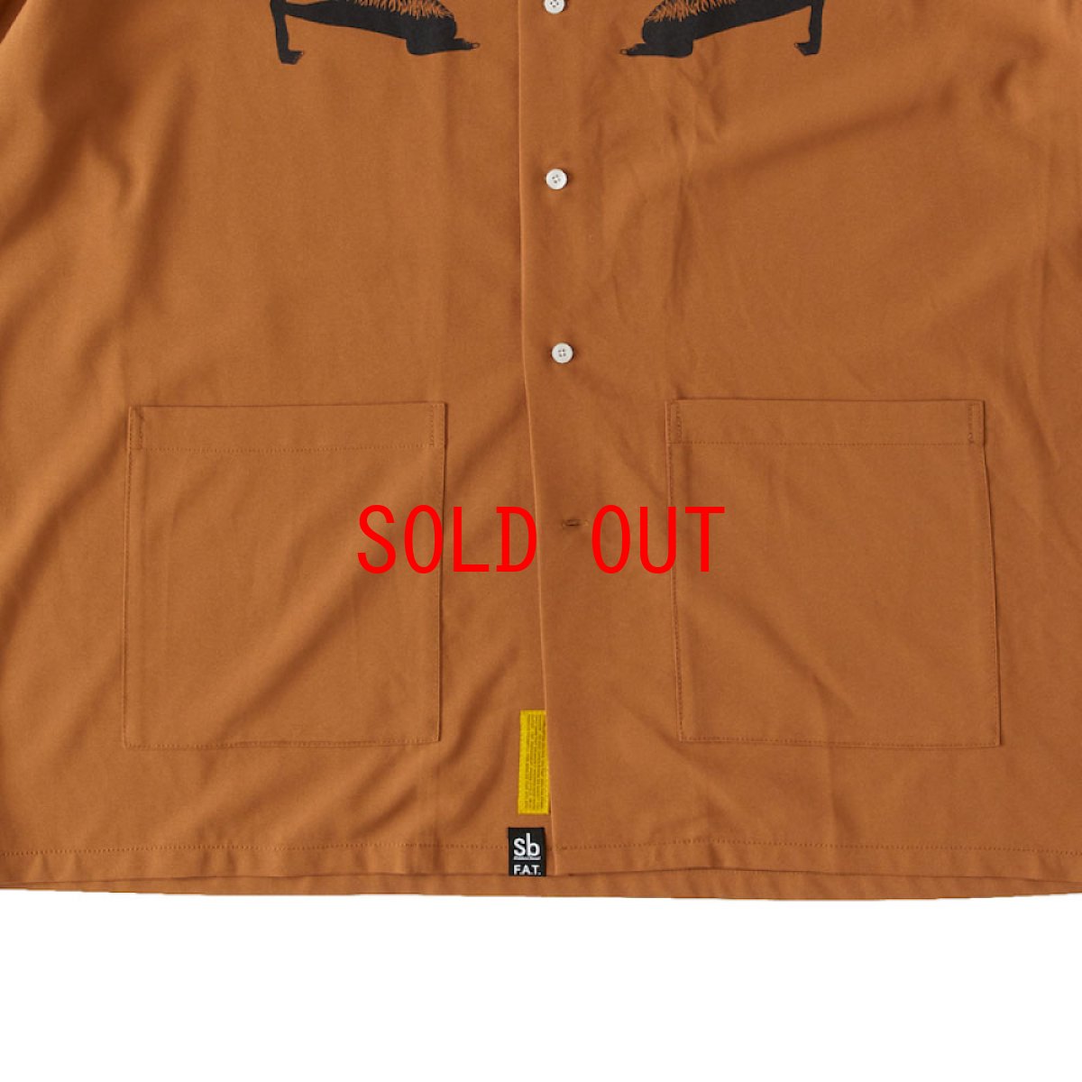 画像6: FAT(エフエーティー) H.R."Anuvis" S/S Shirt HUSKYROUNDUP 半袖 シャツ (6)