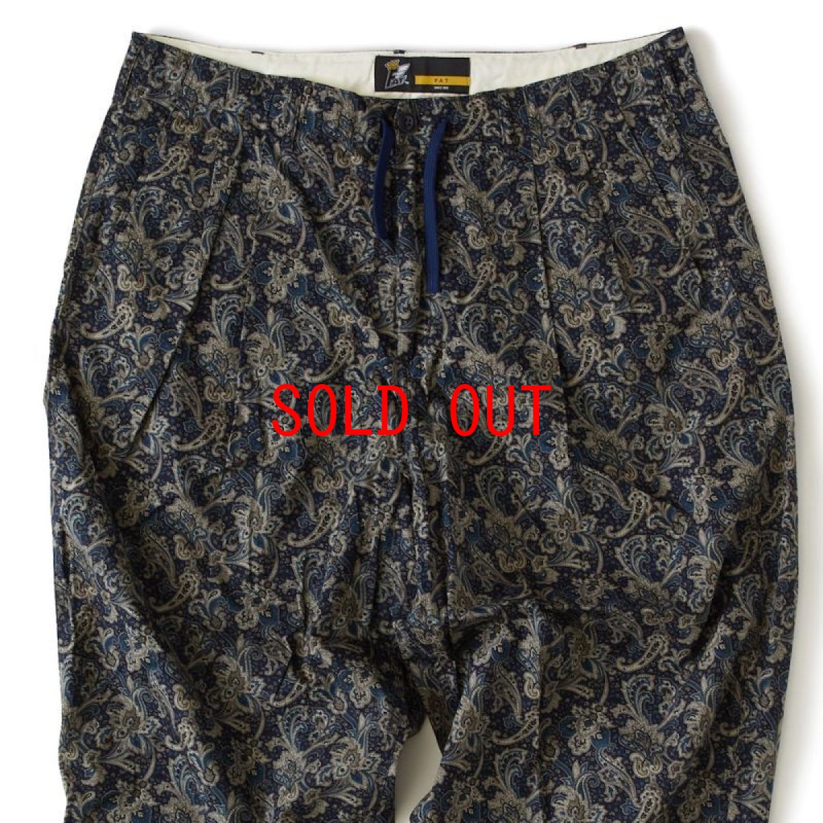 画像6: Gigavine Paisley Pants ペイズリー ワイド パンツ (6)