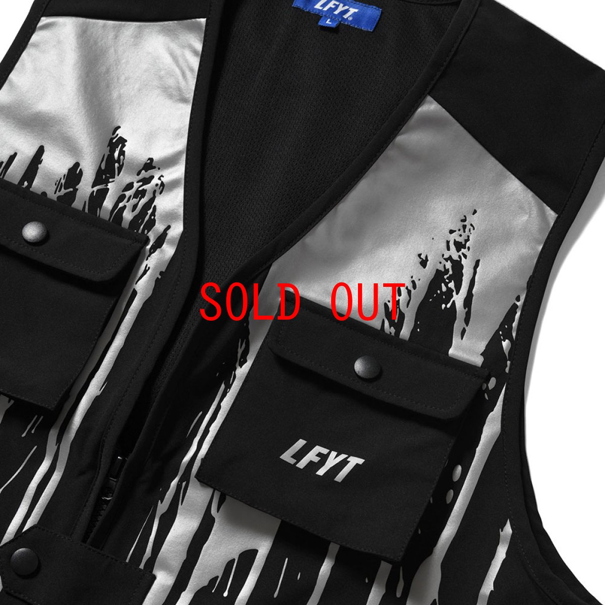 画像6: × KRINK Reflector Dripping Vest クリンク リフレクター ドリッピング ベスト (6)