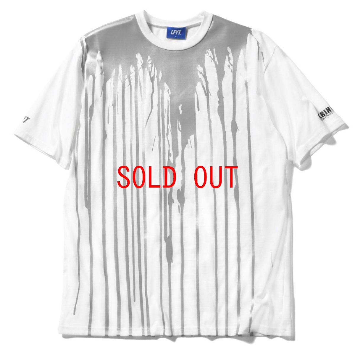 画像2: × KRINK S/S Reflector Dripping Tee クリンク リフレクター ドリッピング 半袖 Tシャツ (2)