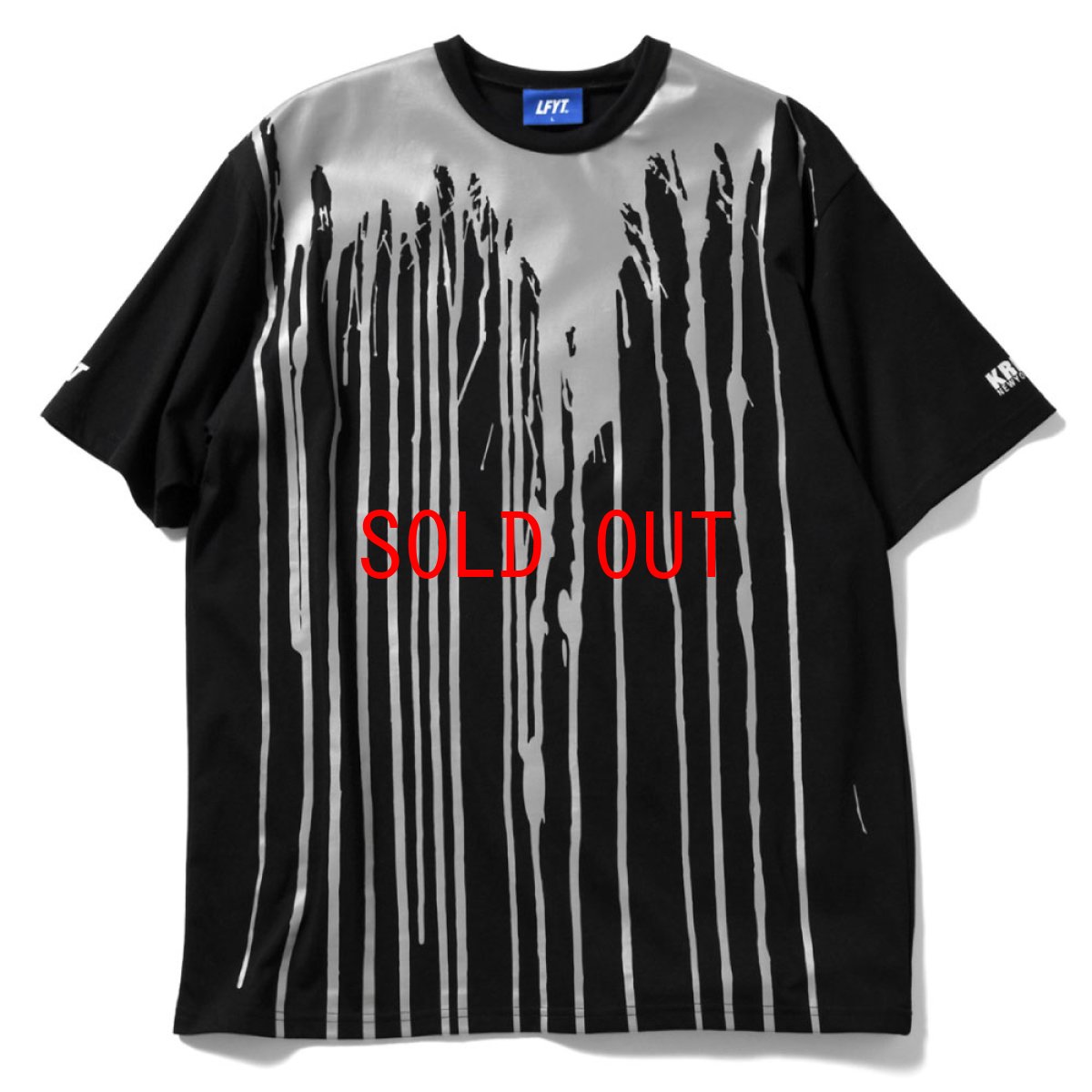 画像2: × KRINK S/S Reflector Dripping Tee クリンク リフレクター ドリッピング 半袖 Tシャツ (2)