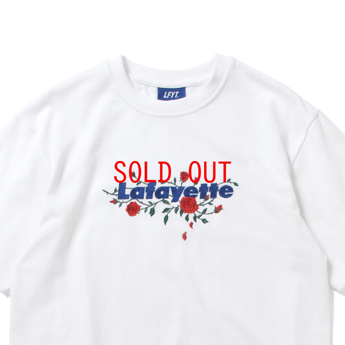 画像2: Rose Logo S/S Tee ローズ ロゴ 半袖 Tシャツ (2)