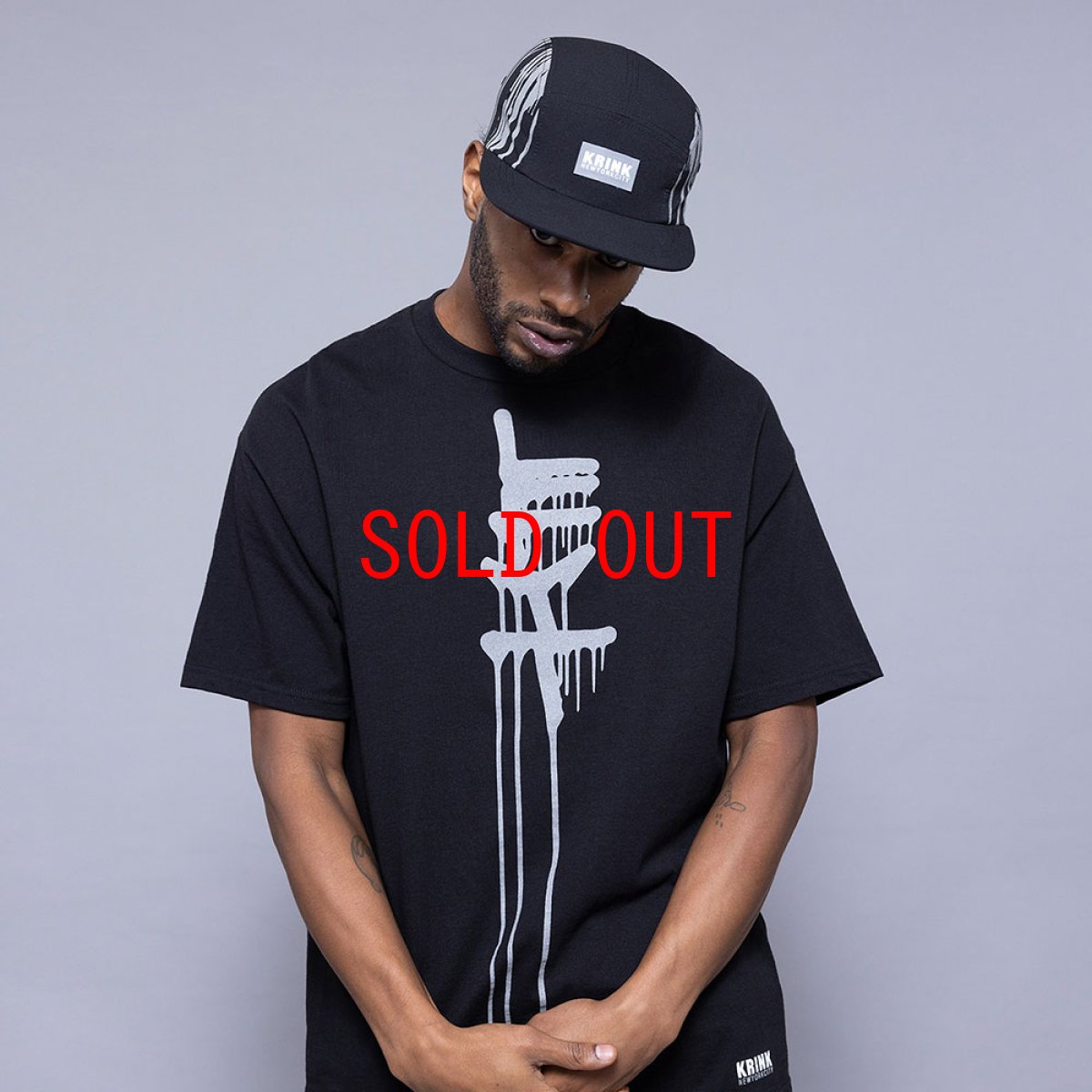 画像7: × KRINK Reflector Dripping Camp Cap クリンク リフレクター ドリッピング キャンプ キャップ (7)