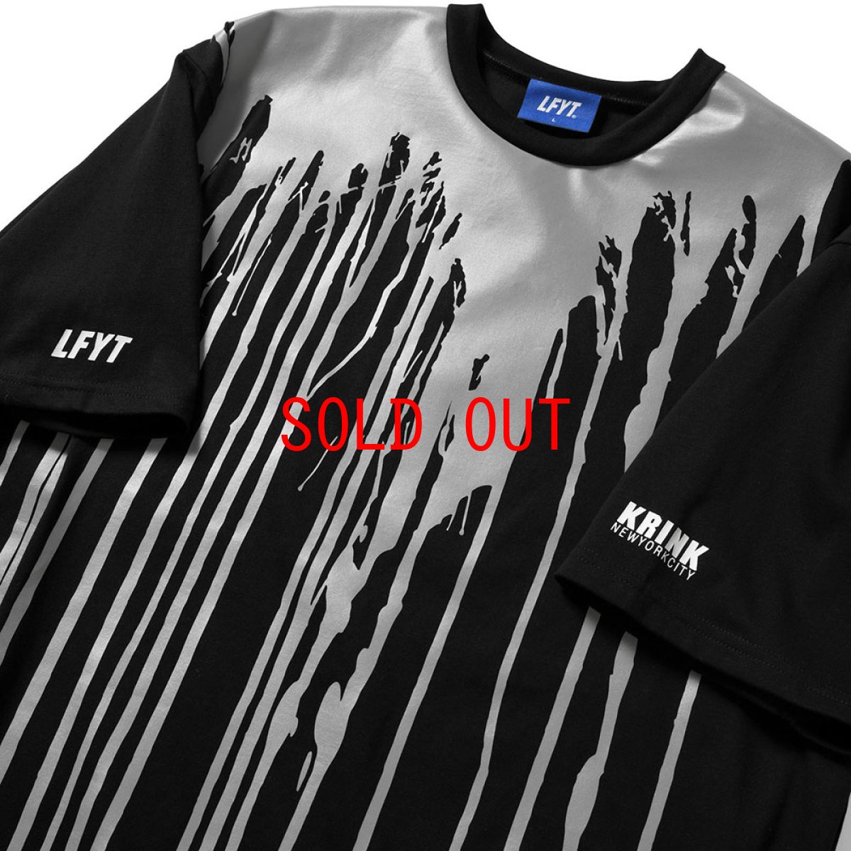 画像5: × KRINK S/S Reflector Dripping Tee クリンク リフレクター ドリッピング 半袖 Tシャツ (5)