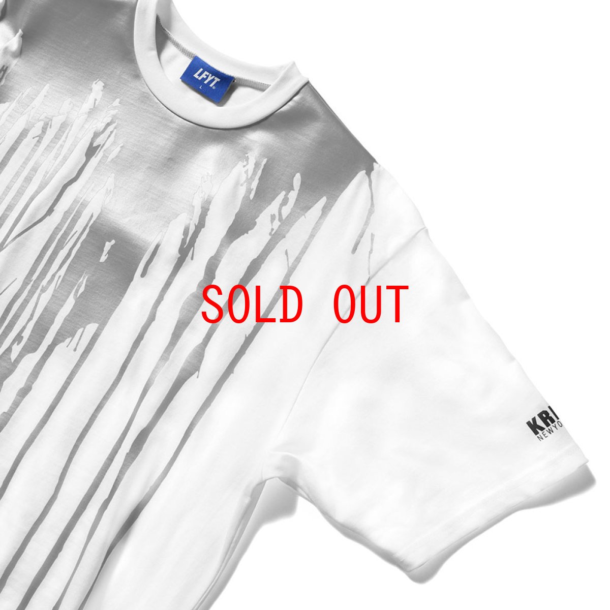 画像4: × KRINK S/S Reflector Dripping Tee クリンク リフレクター ドリッピング 半袖 Tシャツ (4)