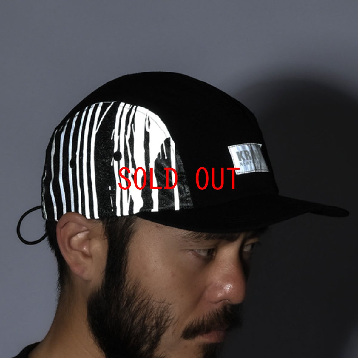 画像4: × KRINK Reflector Dripping Camp Cap クリンク リフレクター ドリッピング キャンプ キャップ (4)