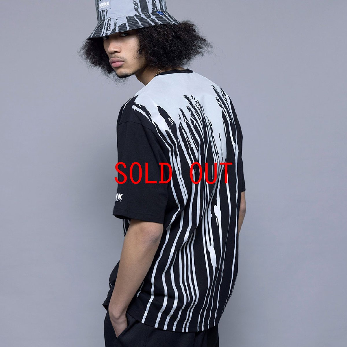 画像4: × KRINK S/S Reflector Dripping Tee クリンク リフレクター ドリッピング 半袖 Tシャツ (4)