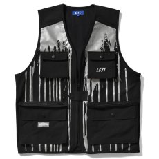 画像1: × KRINK Reflector Dripping Vest クリンク リフレクター ドリッピング ベスト (1)