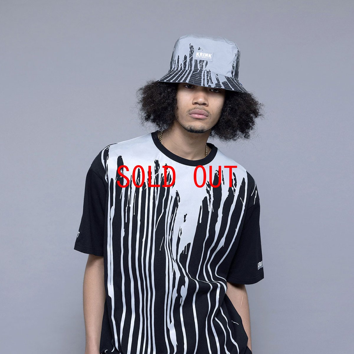 画像10: × KRINK Reflector Dripping Bucket Hat クリンク リフレクター ドリッピング バケット ハット (10)