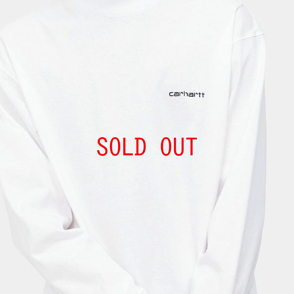 画像12: Mockneck embroidery L/S Script Logo Tee 刺繍 長袖 Tシャツ モック ネック  (12)