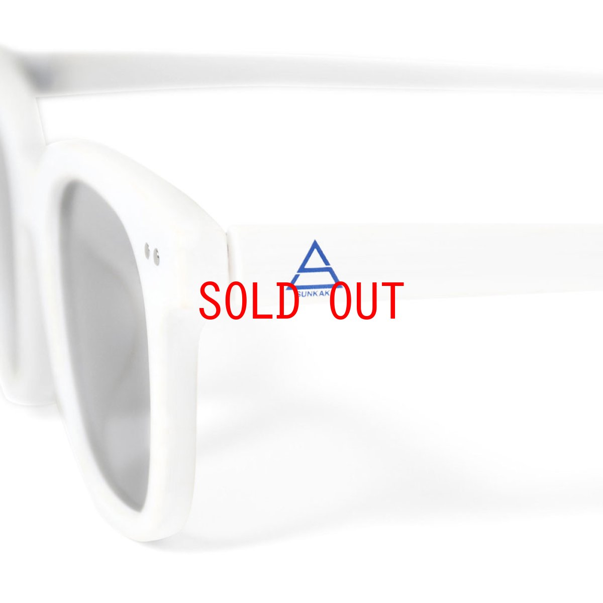 画像12: ×Sunkak Type 2 サンカク サングラス White (12)