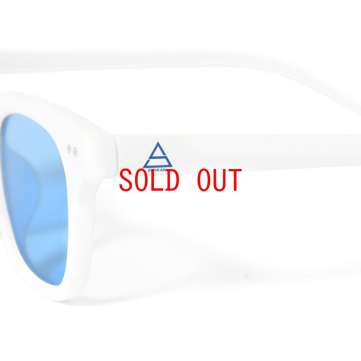 画像16: ×Sunkak Type 2 サンカク サングラス White (16)