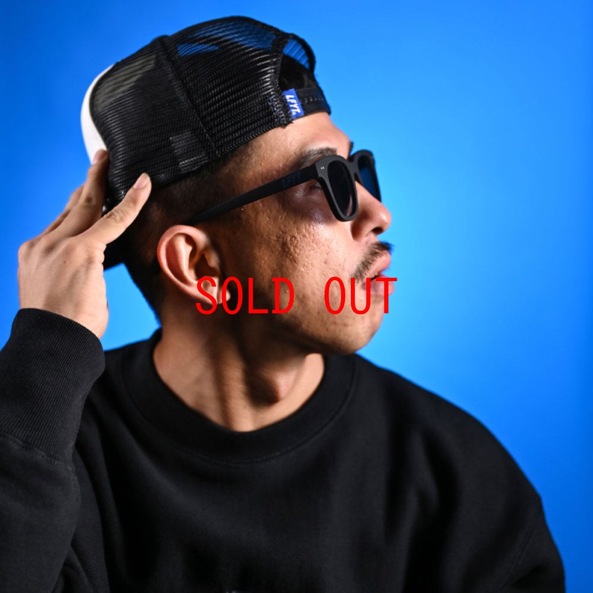 画像8: × Sunkak Type 2 サンカク サングラス Black (8)