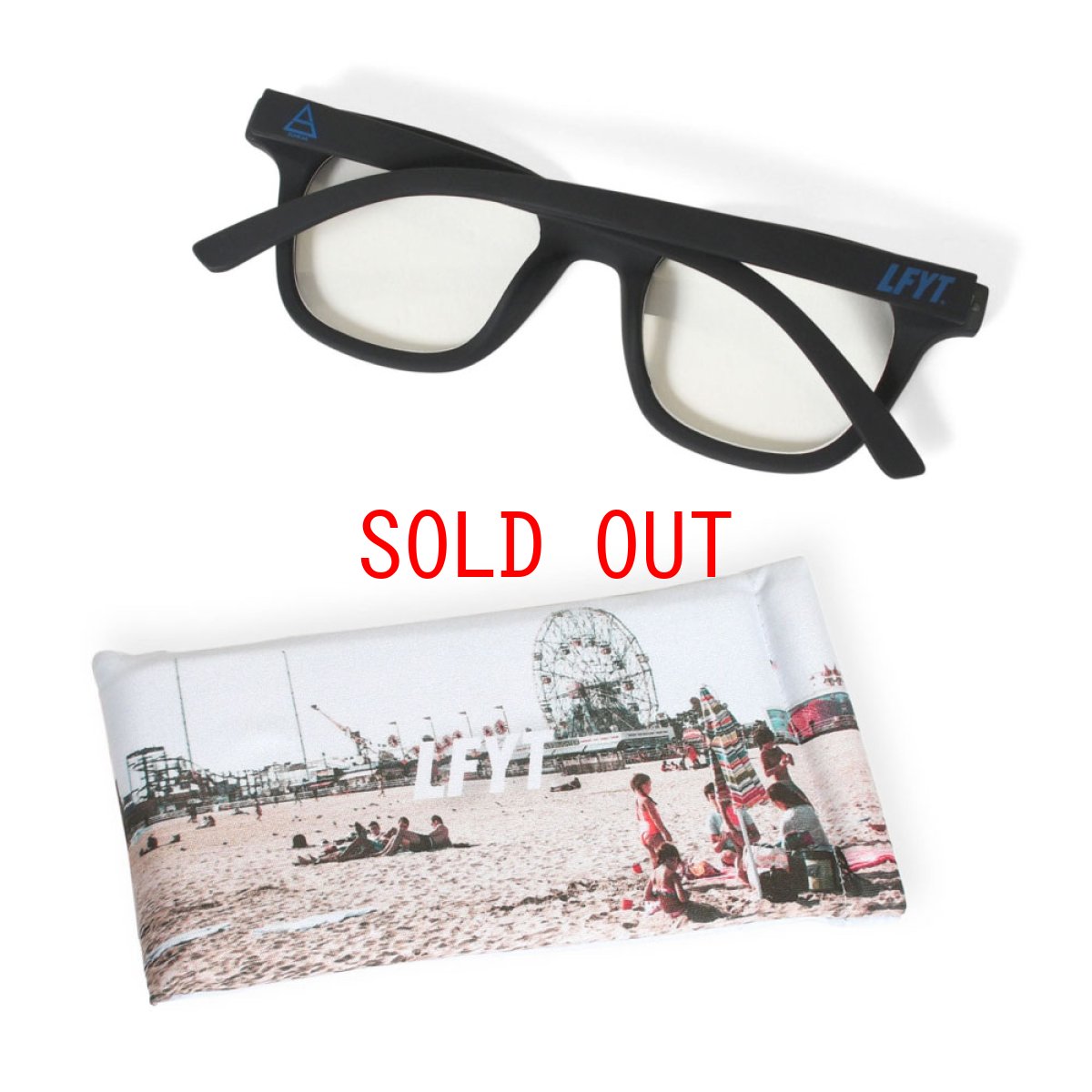 画像14: × Sunkak Type 2 サンカク サングラス Black (14)