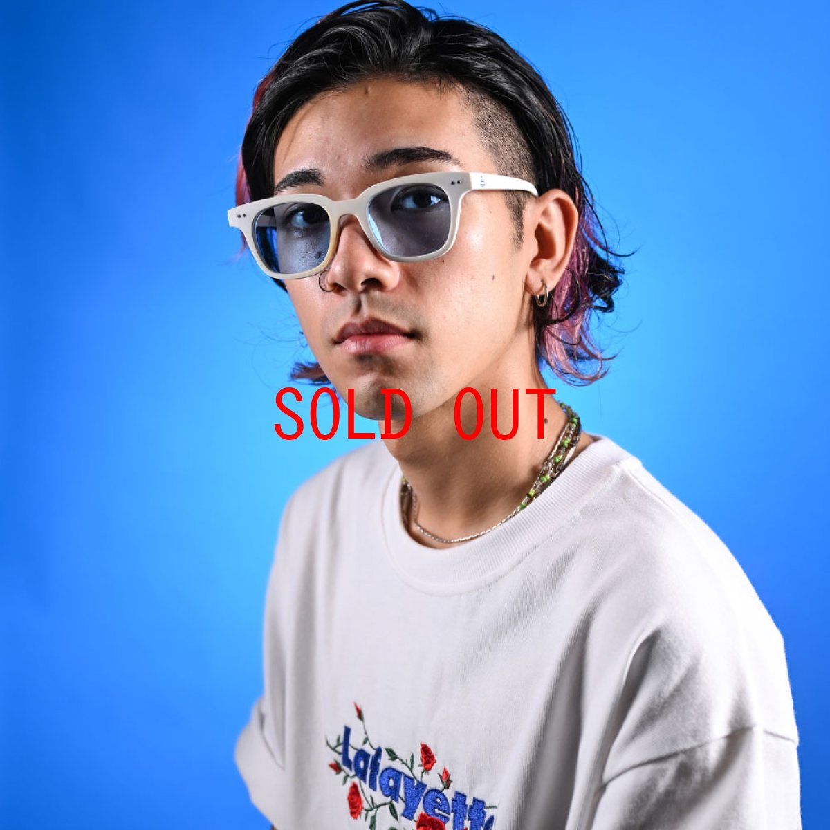 画像10: ×Sunkak Type 2 サンカク サングラス White (10)