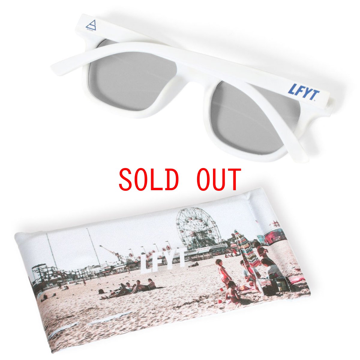 画像6: ×Sunkak Type 2 サンカク サングラス White (6)