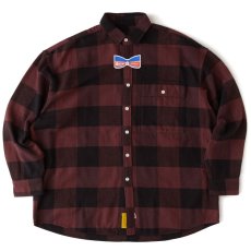 画像1: × Big Mac Buffalo L/S Block Check Shirt 長袖 ネルシャツ ブロック チェック コラボレーション シャツ (1)