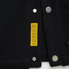 画像6: WAFFGAN Solid Waffle Cardigan ソリッド ワッフル スナップ カーディガン (6)