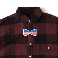 画像3: × Big Mac Buffalo L/S Block Check Shirt 長袖 ネルシャツ ブロック チェック コラボレーション シャツ (3)