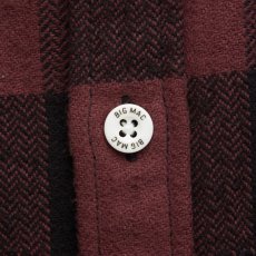 画像7: × Big Mac Buffalo L/S Block Check Shirt 長袖 ネルシャツ ブロック チェック コラボレーション シャツ (7)