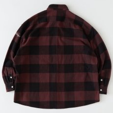 画像2: × Big Mac Buffalo L/S Block Check Shirt 長袖 ネルシャツ ブロック チェック コラボレーション シャツ (2)