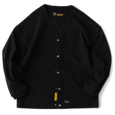 画像2: WAFFGAN Solid Waffle Cardigan ソリッド ワッフル スナップ カーディガン (2)