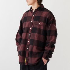 画像4: × Big Mac Buffalo L/S Block Check Shirt 長袖 ネルシャツ ブロック チェック コラボレーション シャツ (4)