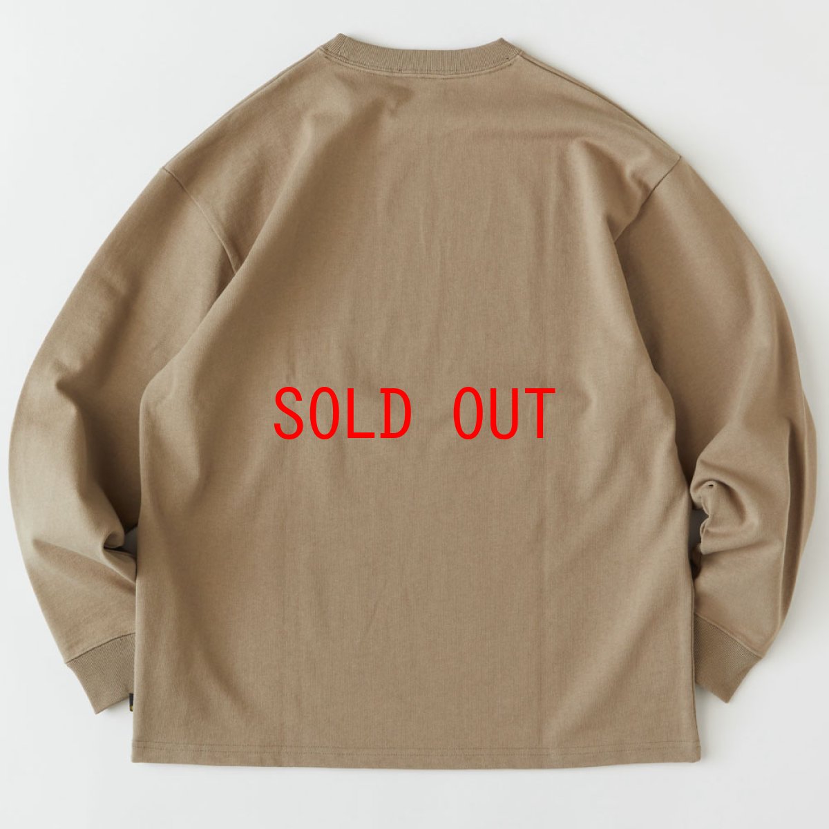 画像2: BLANTee L/S Solid Tee 13oz Heavy Weight ヘビーオンス ブランク ソリッド 無地 長袖 Tシャツ (2)