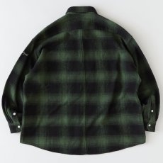 画像2: × Big Mac Shadow L/S Ombre Check Shirt 長袖 ネルシャツ オンブレ チェック コラボレーション シャツ (2)