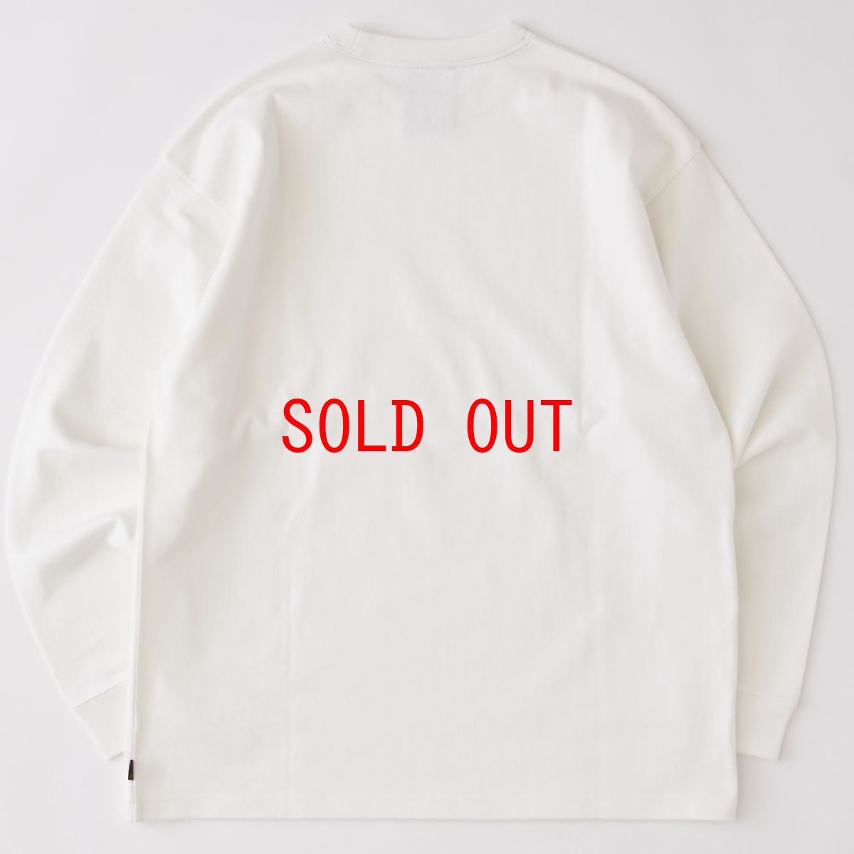 画像3: BLANTee L/S Solid Tee 13oz Heavy Weight ヘビーオンス ブランク ソリッド 無地 長袖 Tシャツ (3)