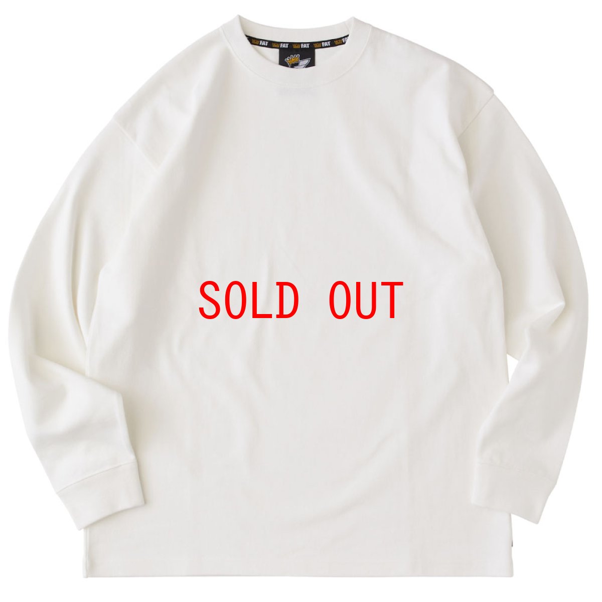 画像2: BLANTee L/S Solid Tee 13oz Heavy Weight ヘビーオンス ブランク ソリッド 無地 長袖 Tシャツ (2)