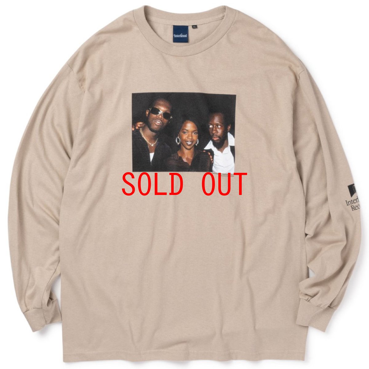 画像1: Ernie Paniccioli “The Fugees" Colored L/S Tee オフィシャル コラボ フォト 長袖 Tシャツ (1)