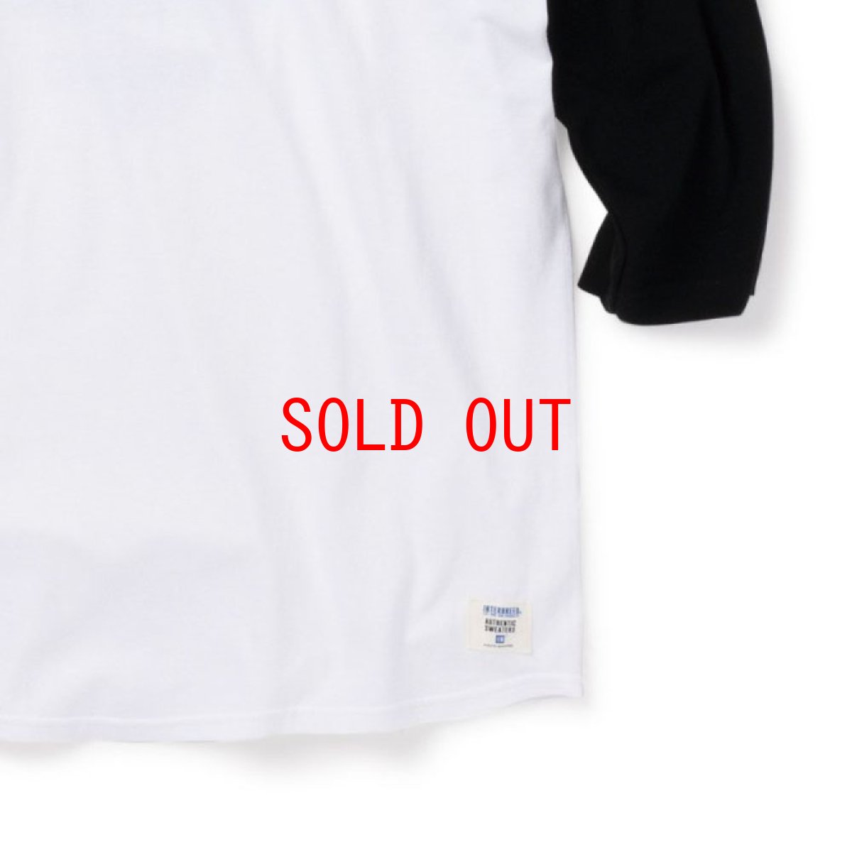 画像9: Money Games 3/4 Tee WHT BLK 7分袖 ラグラン ベースボール Tシャツ (9)