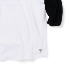 画像9: Money Games 3/4 Tee WHT BLK 7分袖 ラグラン ベースボール Tシャツ (9)