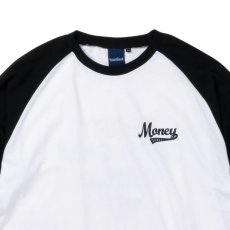 画像7: Money Games 3/4 Tee WHT BLK 7分袖 ラグラン ベースボール Tシャツ (7)