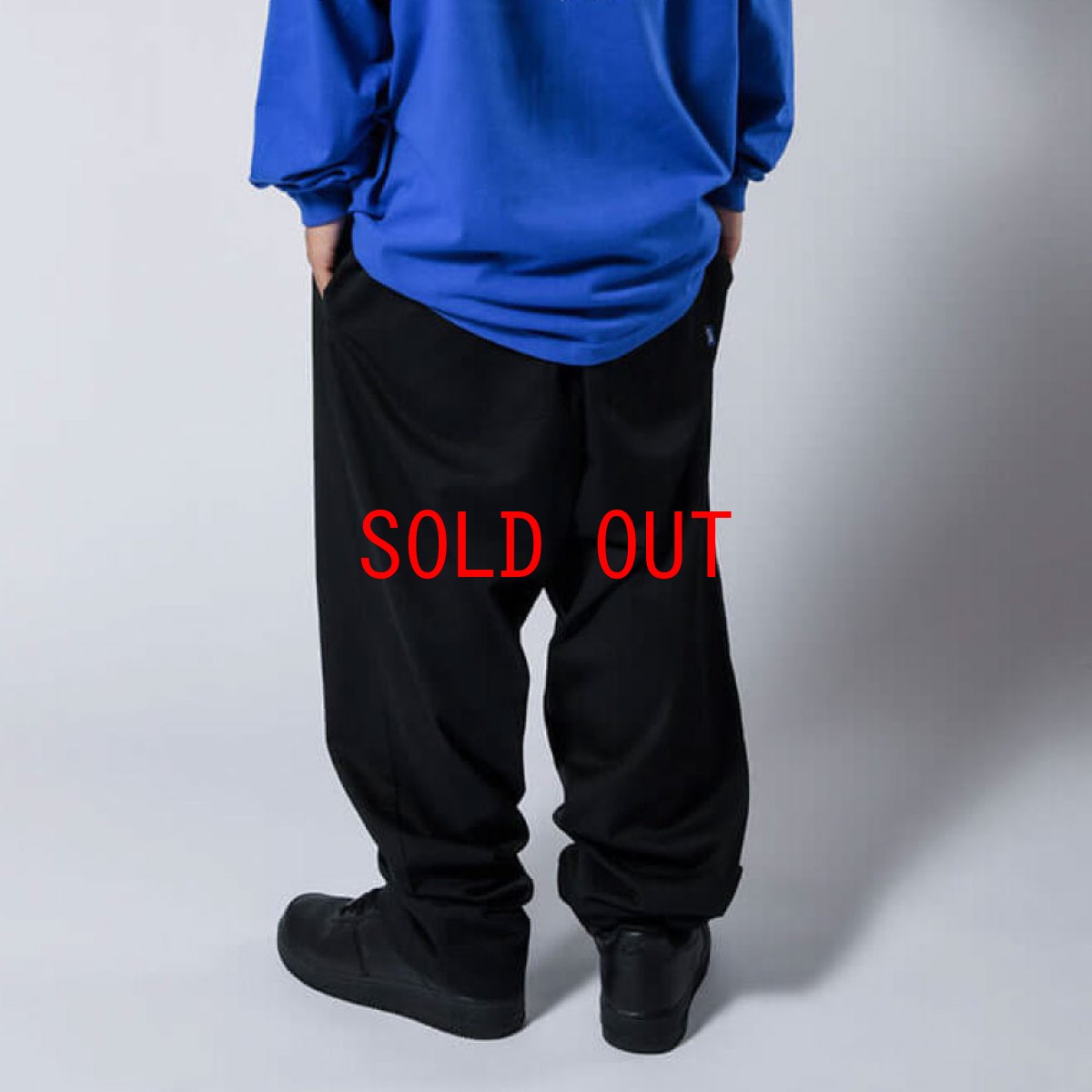 画像5: Relaxed Fit Chef Pants Black シェフ パンツ (5)