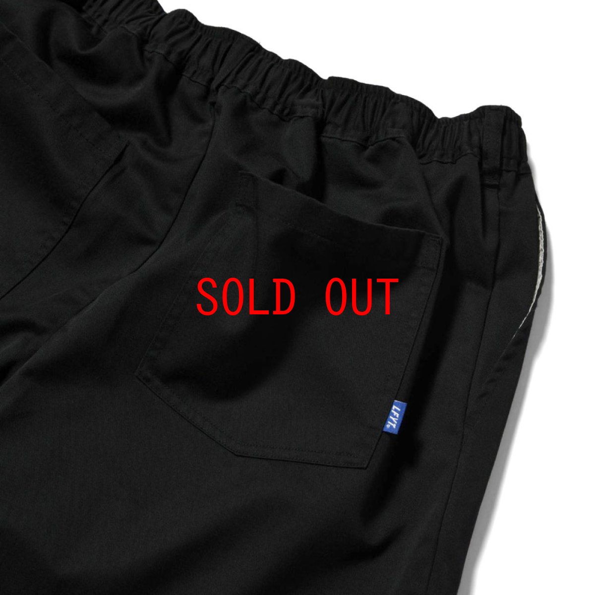 画像6: Relaxed Fit Chef Pants Black シェフ パンツ (6)