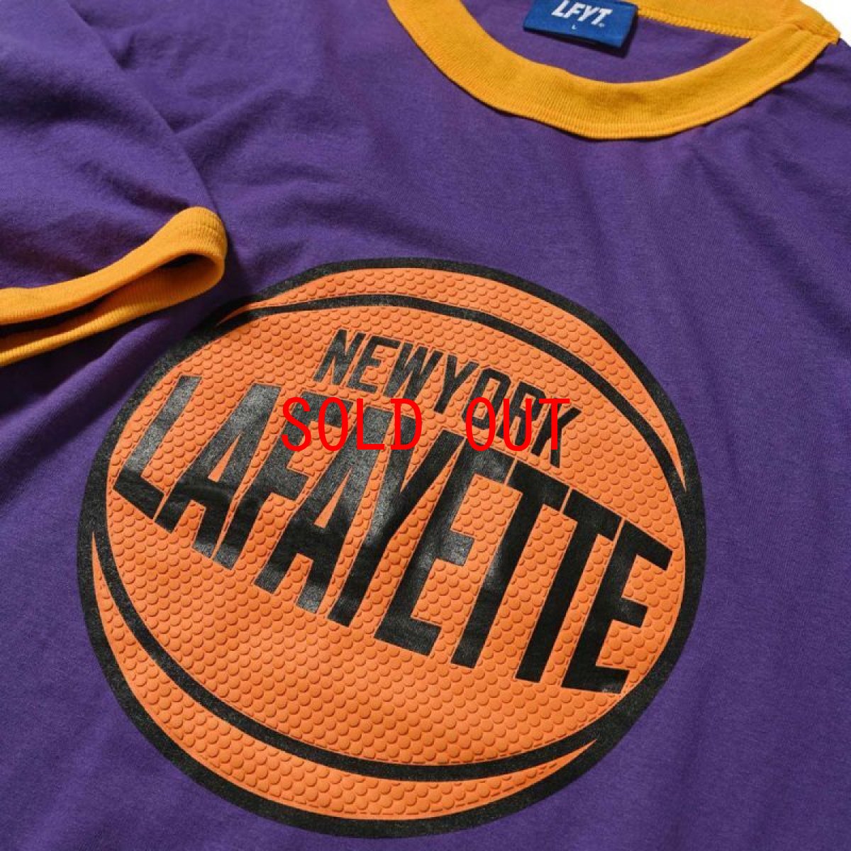 画像5: Hoops Logo Ringer S/S Tee リンガー 半袖 Tシャツ (5)