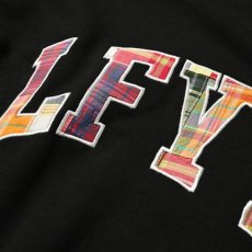 画像4: Patchwork Arch Logo Embroidery Crew Neck Sweatshirt ロゴ チェック パッチ ワーク クルーネック スウェット (4)