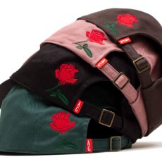 画像12: Rose Logo 6 Panel Cap ローズ ロゴ キャンプ キャップ 帽子 (12)