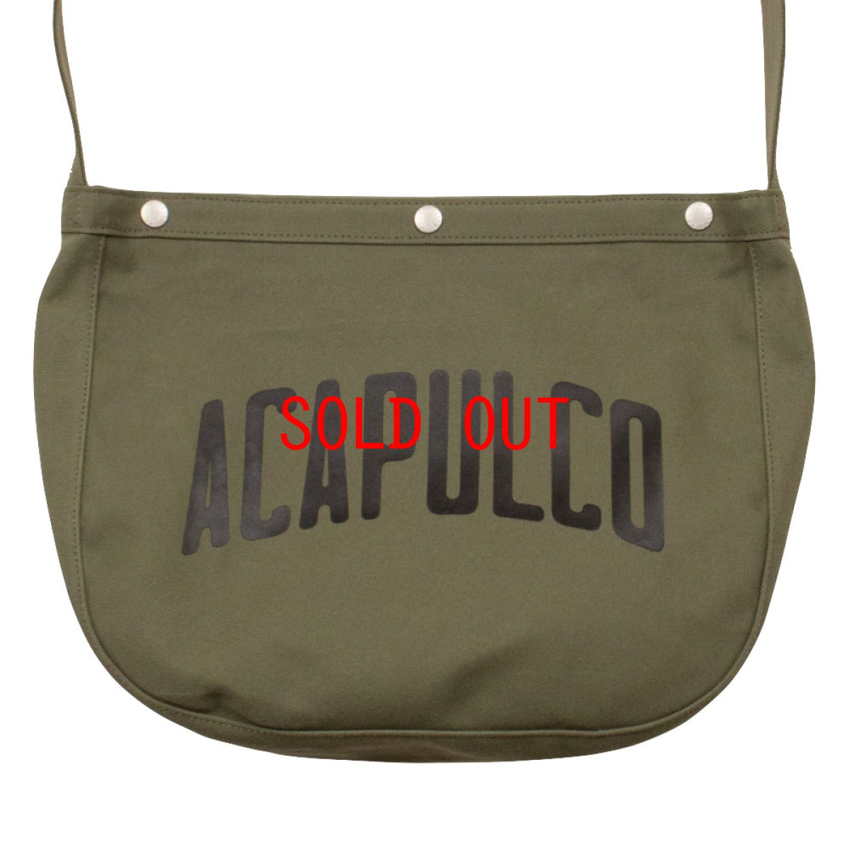 画像6: Canvas Bag キャンバス ダック ニュース ペーパー バッグ (6)