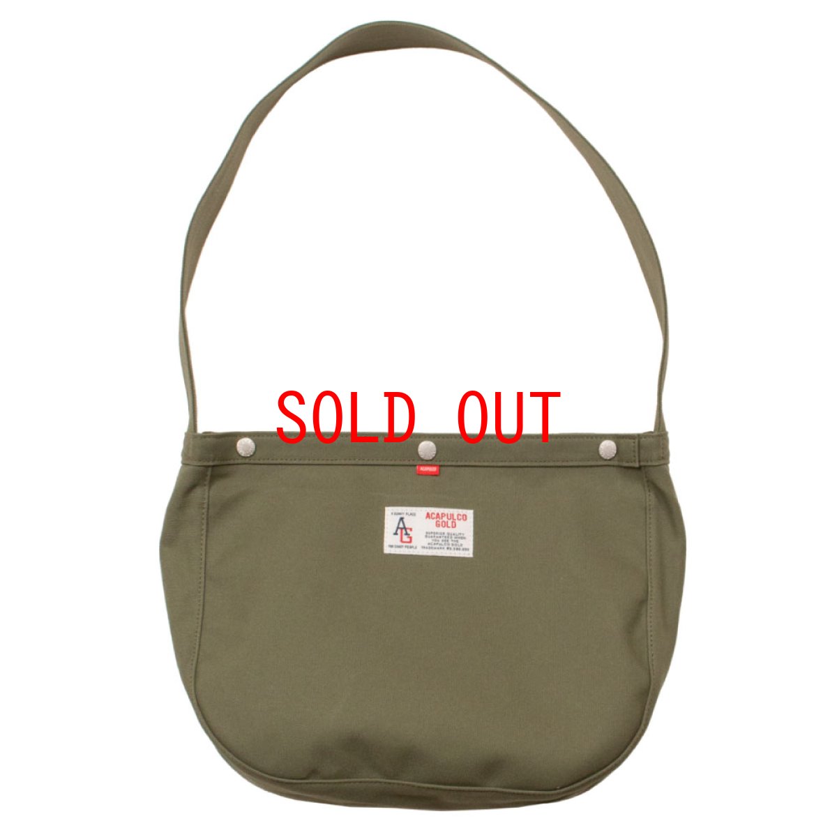 画像3: Canvas Bag キャンバス ダック ニュース ペーパー バッグ (3)