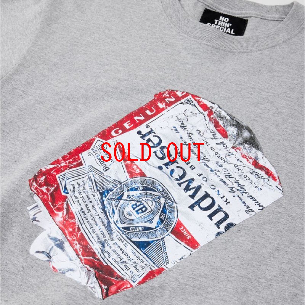画像5: "THE GARBAGE COLLECTOR" × Budweiser L/S Tee バドワイザー 長袖 Tシャツ (5)