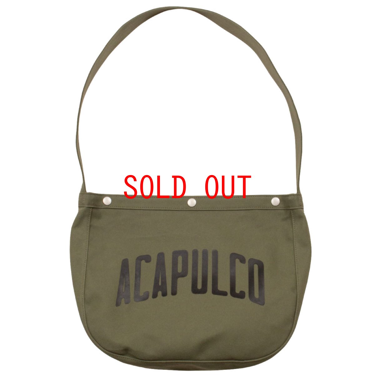 画像2: Canvas Bag キャンバス ダック ニュース ペーパー バッグ (2)