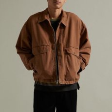 画像1: Rancher Trucker Brown Duck Jacket ダック トラッカー ジャケット (1)