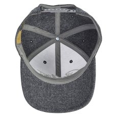 画像4: Embridered Logo Wool Cap Oxford Mix Grey ロゴ ウール ハット キャップ 帽子 (4)