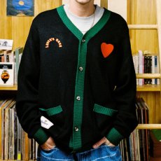 画像1: Lovers Rock Knit Cardigan Sweater ニット カーディガン (1)