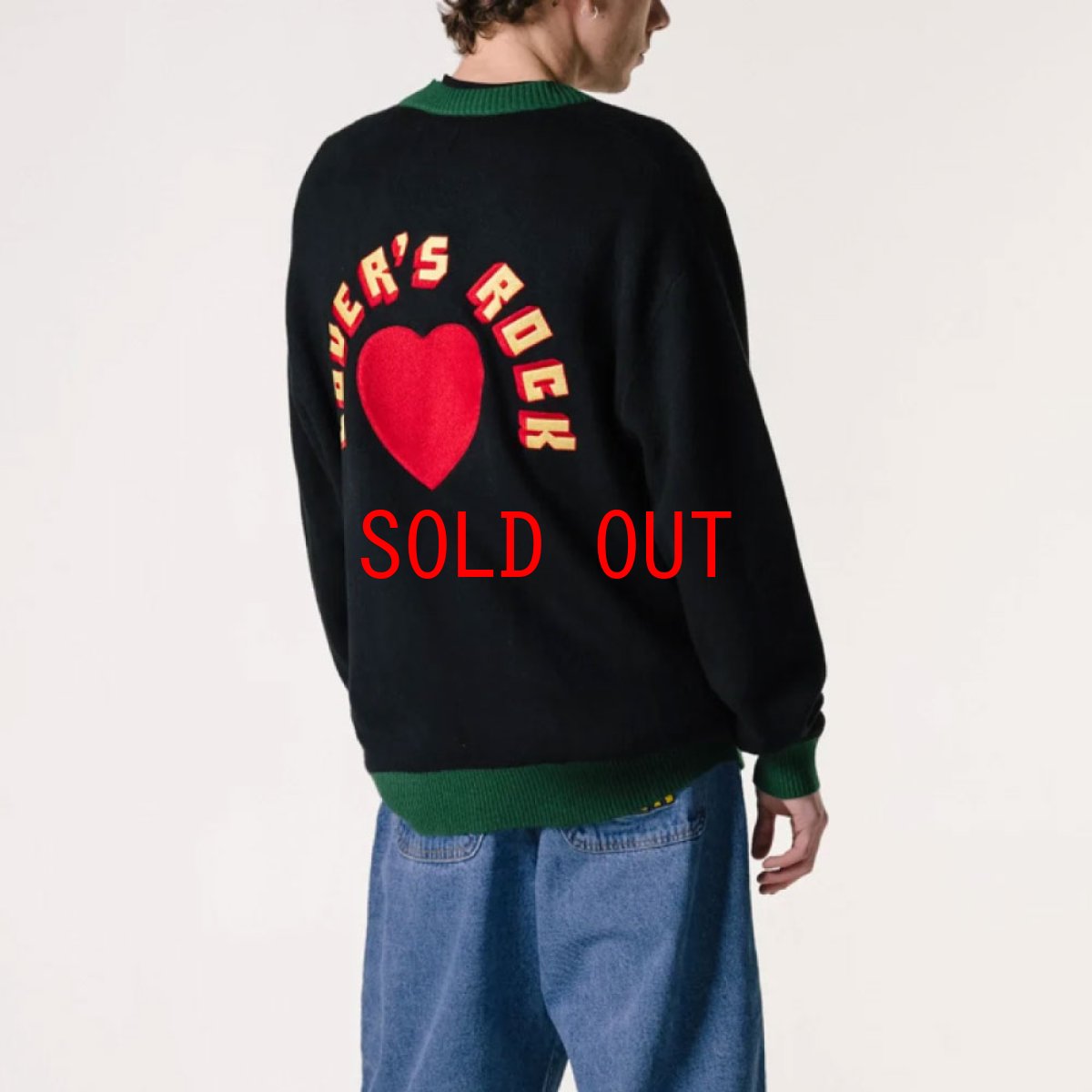 画像7: Lovers Rock Knit Cardigan Sweater ニット カーディガン (7)